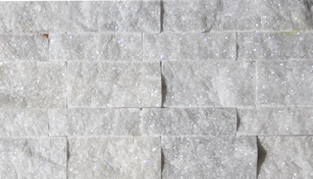 stone cladding on interior walls